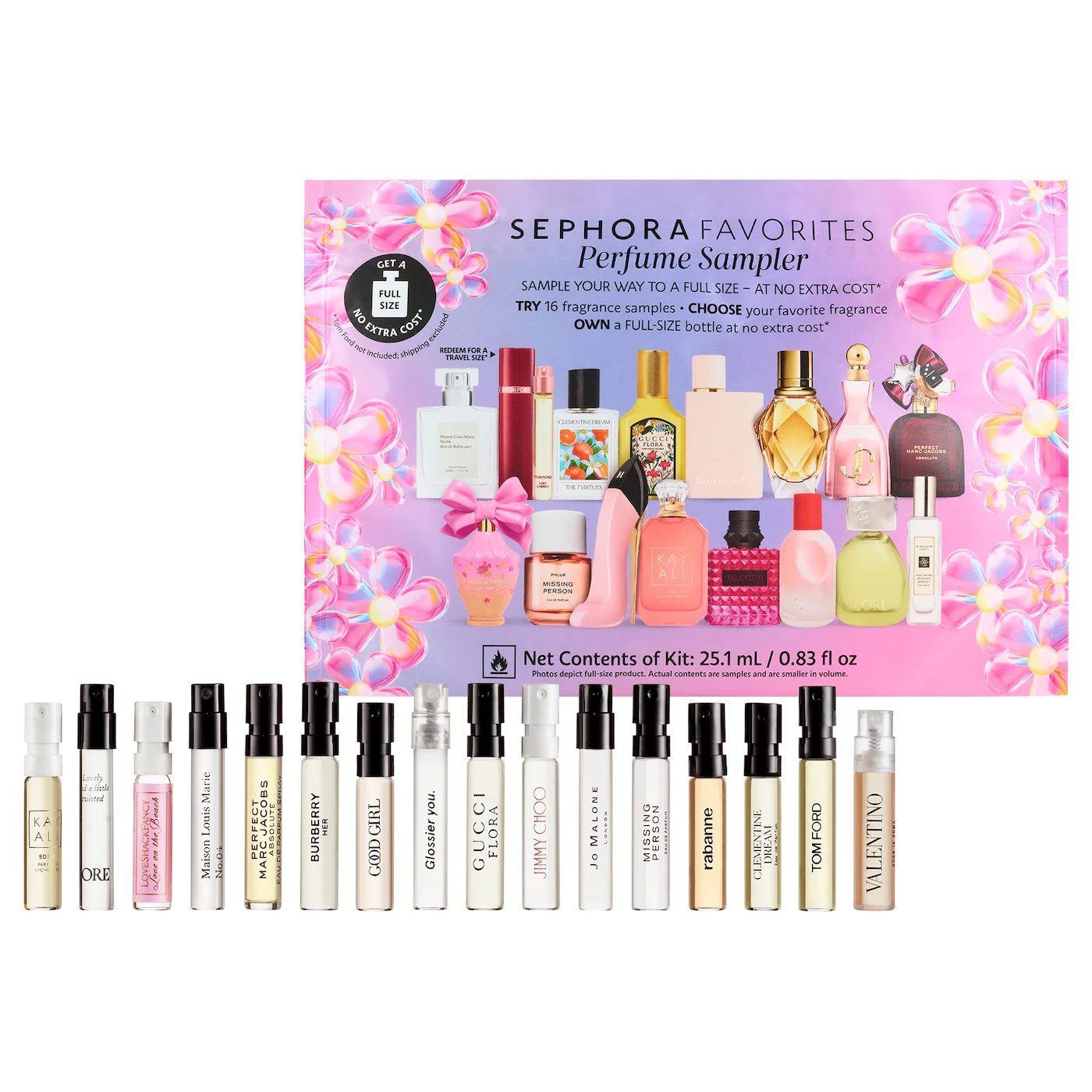 Flirty Trending Scents Perfume Sampler Set 		