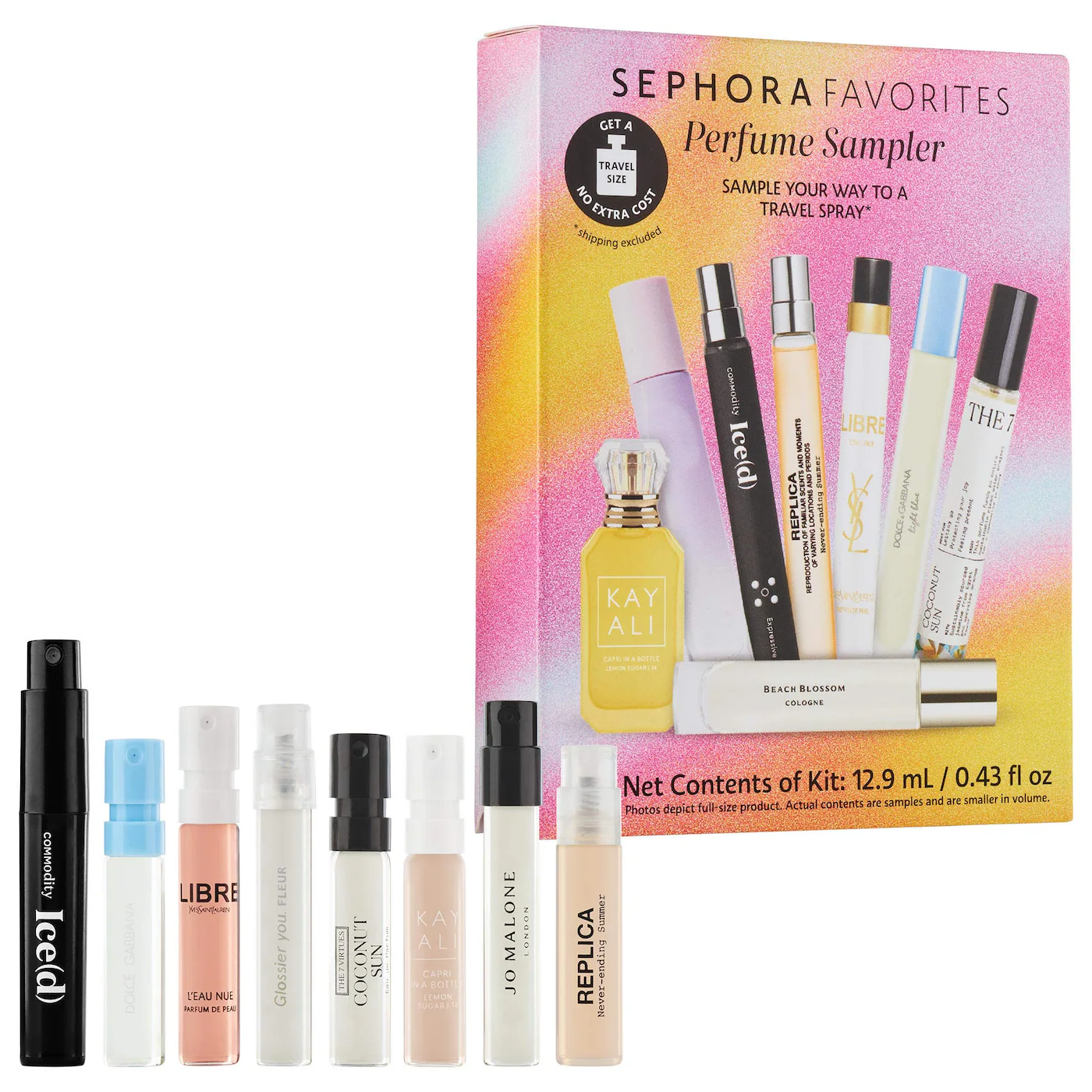 Summer Scents Travel Spray Perfume Sampler Set				