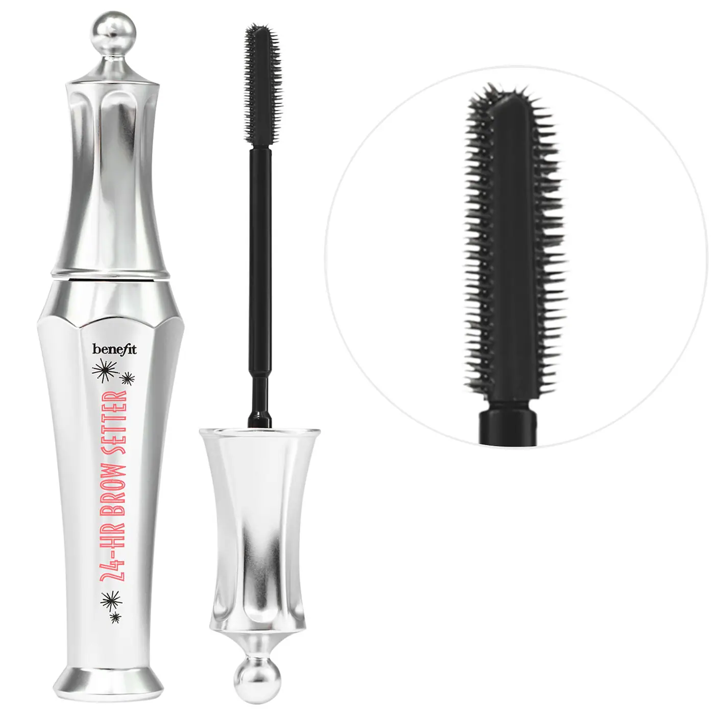 Benefit Cosmetics-24-HR Brow Setter Clear Brow Gel with Lamination Effect