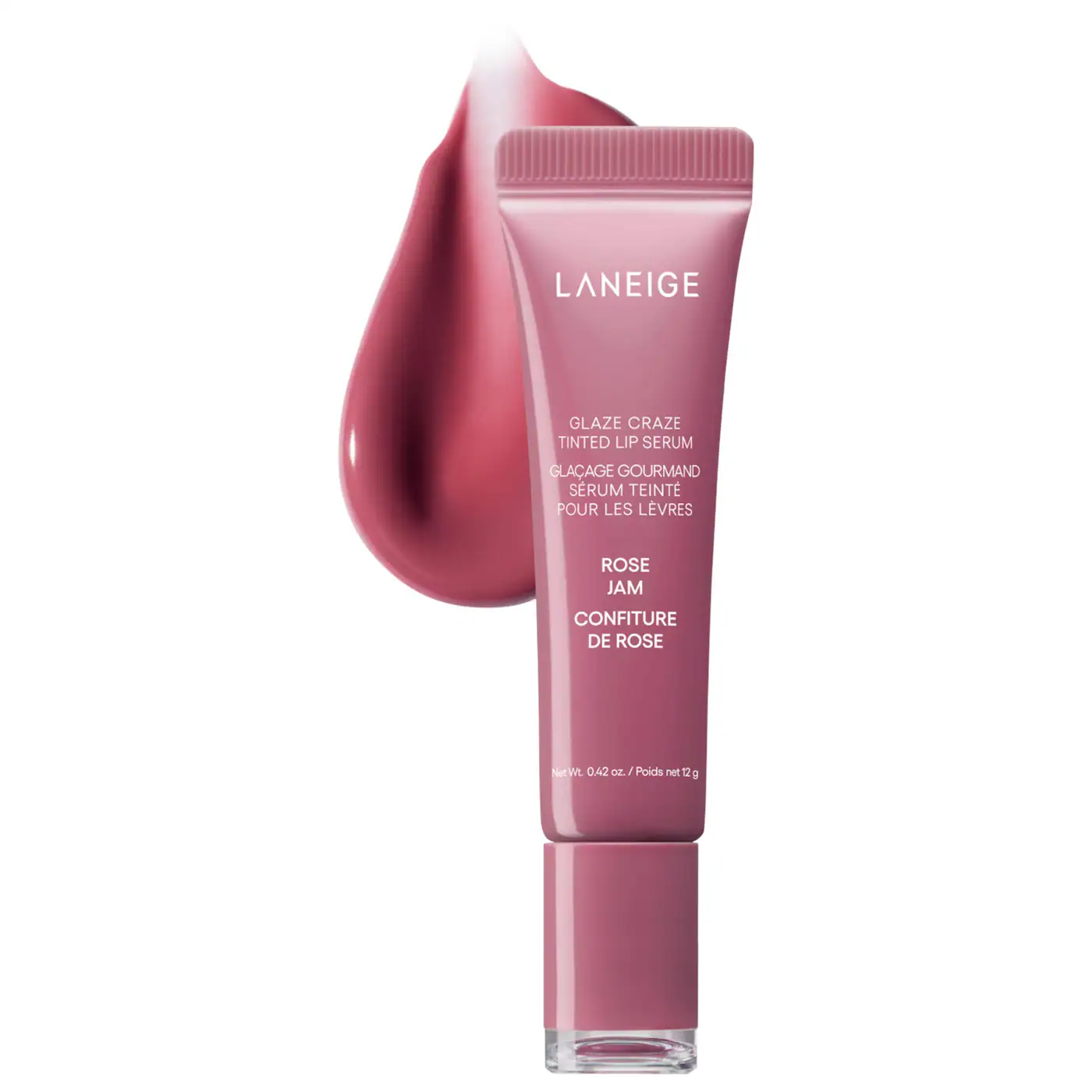 LANEIGE -Glaze Craze Tinted Polypeptide Lip Serum Treatment