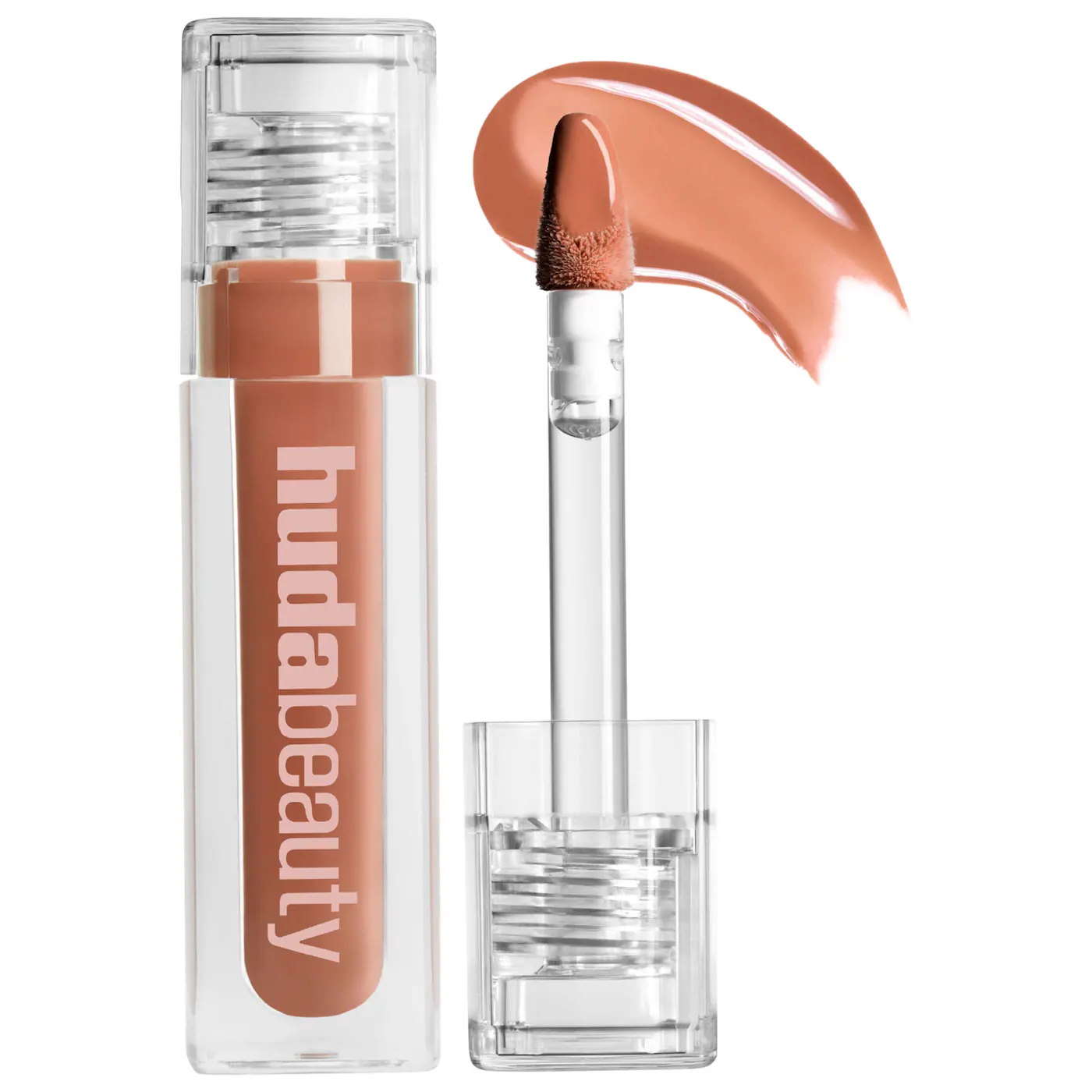 HUDA BEAUTY-Faux Filler Shiny Non-Sticky Lip Gloss