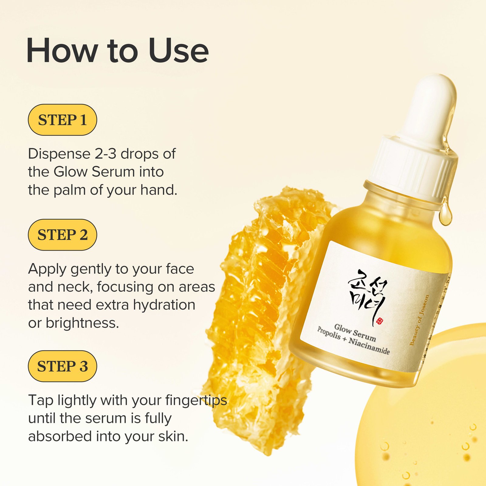 Glow Serum, Propolis + Niacinamide, 30 ml