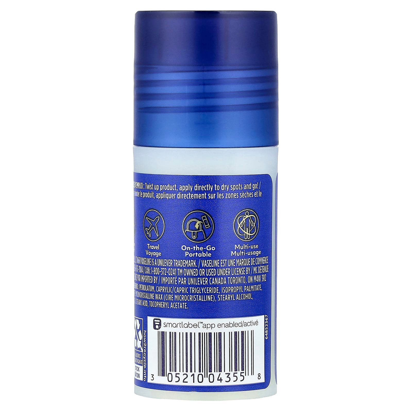 Vaseline, Healing Jelly™ Stick, All-Over Body Balm, fragrance-free, 40 g (1.4 oz)