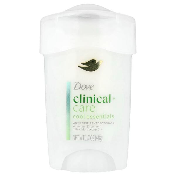 Dove, Clinical + Care, Anti-perspirant Deodorant, Cool Essentials, 1.7 oz (48 g)