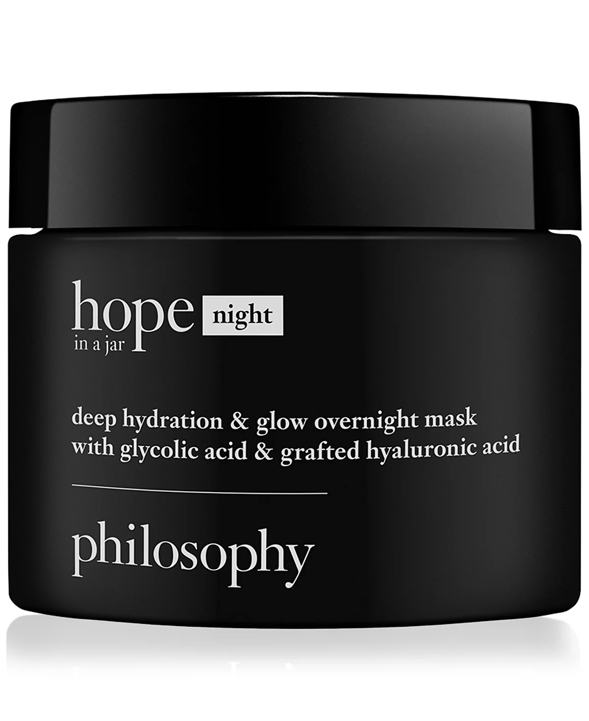 Hope In A Jar Deep Hydration & Glow Overnight Mask, 2 oz.