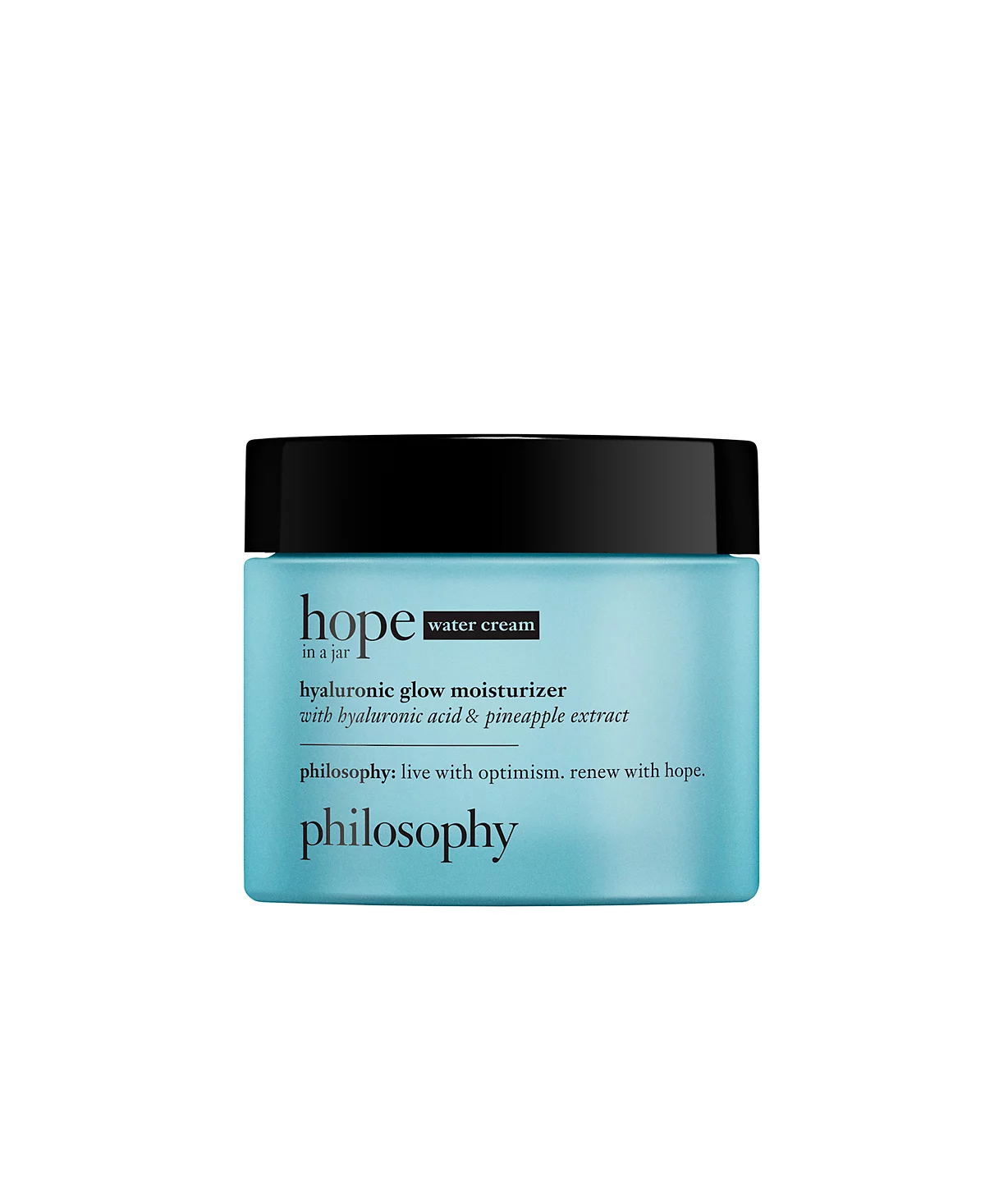 hope in a jar hyaluronic glow moisturizer with hyaluronic acid & pineapple extract, 2-oz.