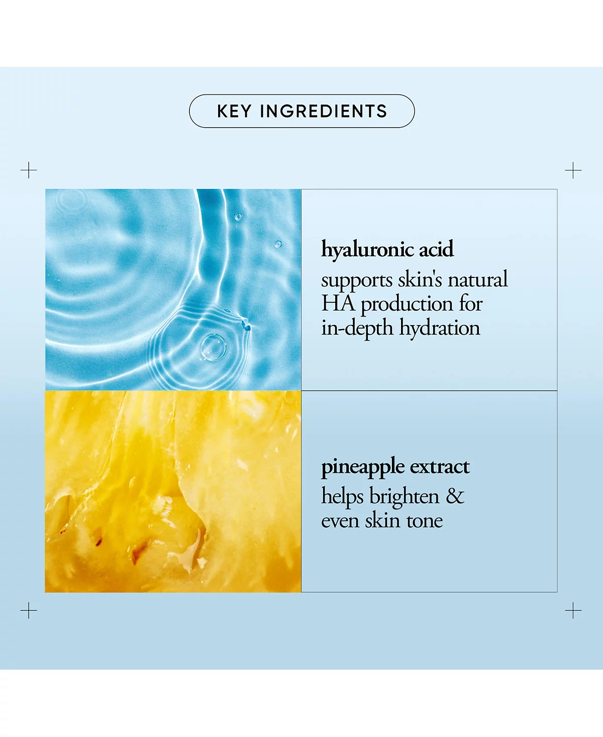 hope in a jar hyaluronic glow moisturizer with hyaluronic acid & pineapple extract, 2-oz.