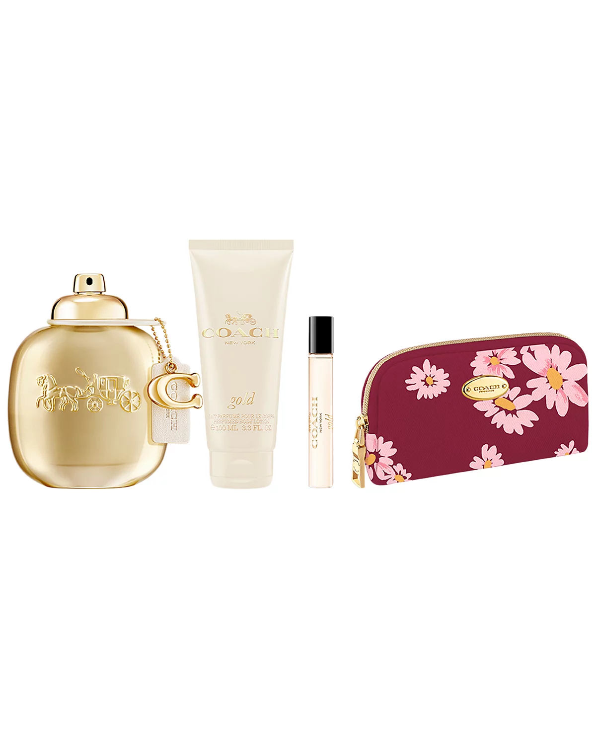  COACH 4-Pc. Gold Eau De Parfum Set