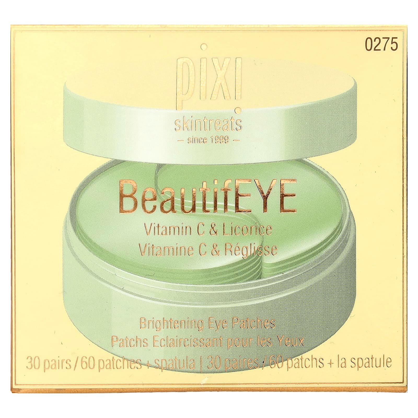 Pixi Beauty, BeautifEYE, Brightening Eye Patches, 60 Patches