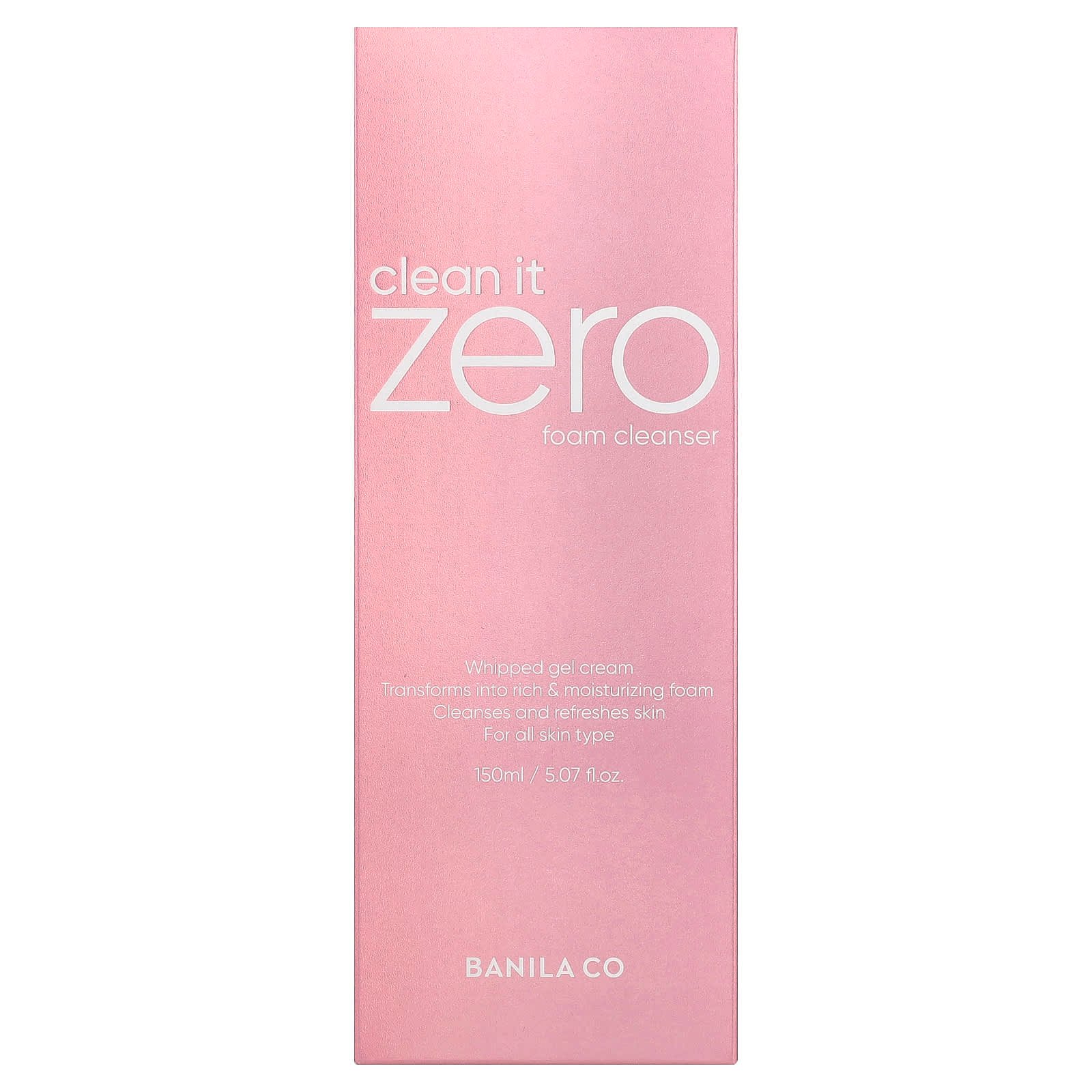 Banila Co, Clean It Zero, Foam Cleanser, 5.07 fl oz (150 ml)