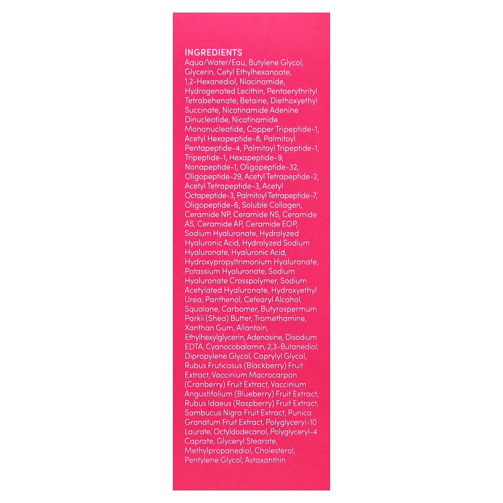 EQQUALBERRY, Lush Blush, NAD + Peptide Boosting Serum, 1.01 fl oz (30 ml)