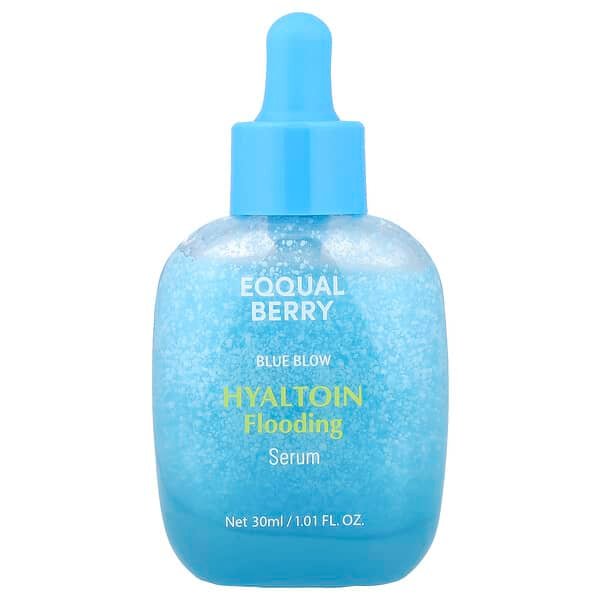 EQQUALBERRY, Blue Blow, Hyaltoin Flooding Serum, 1.01 fl oz (30 ml)