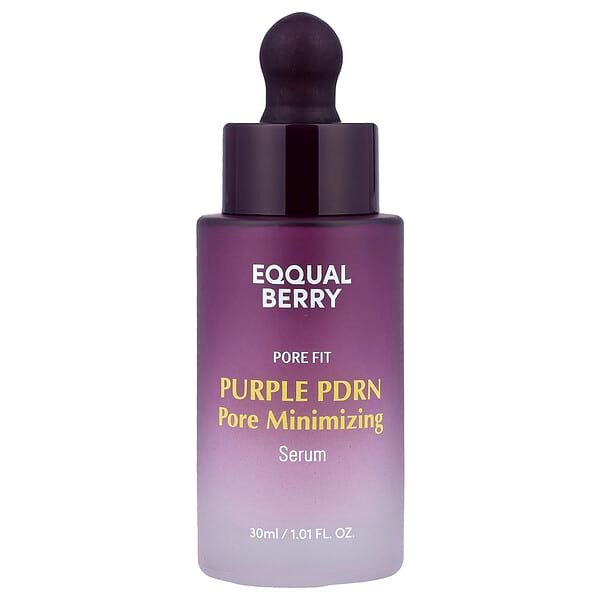 EQQUALBERRY, Purple PDRN Pore Minimizing Serum , 1.01 fl oz (30 ml)