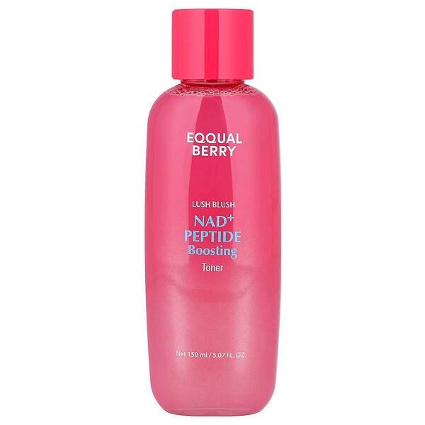 EQQUALBERRY, Lip Cheek Tint, Nad+ Peptide Boosting Toner, 150 ml (5.07 fl oz)
