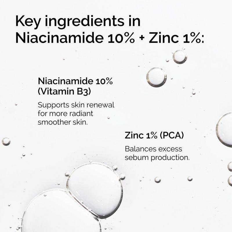 Niacinamide 10% + Zinc 1% Serum for Oily Skin
