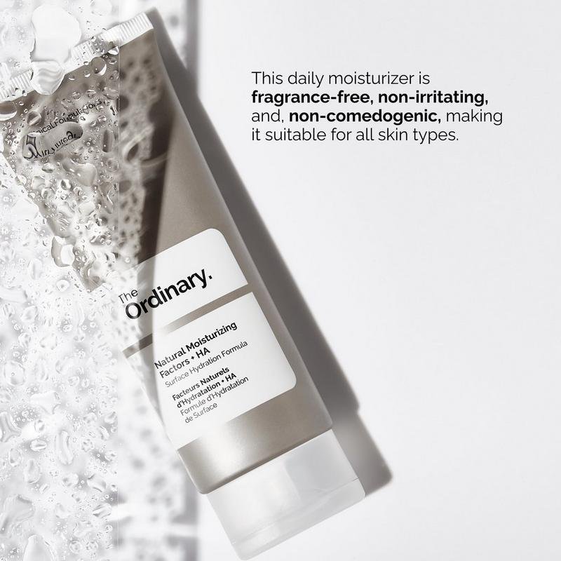 Natural Moisturizing Factors + Hyaluronic Acid Daily MoisturizerJ
